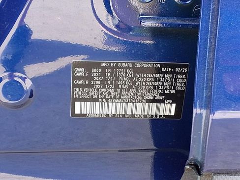 New 2026 Subaru Ascent Touring image 10