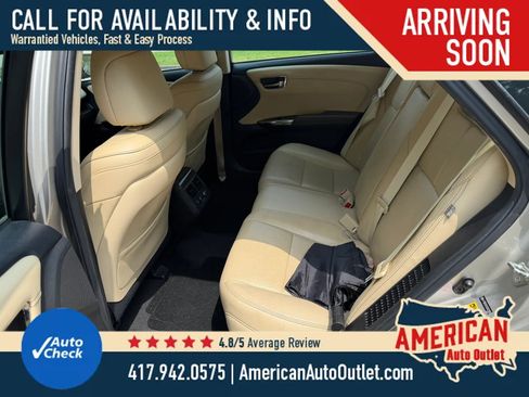 Used 2014 Toyota Avalon Limited w/ Technology Package FWD image 4