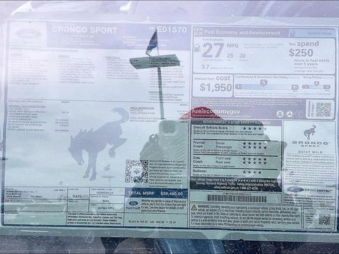 New 2025 Ford Bronco Sport Outer Banks w/ Outer Banks Tech Package+ image 14