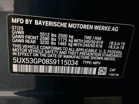 Used 2025 BMW X3 xDrive30i w/ Premium Package AWD/4WD image 33