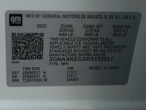 Used 2024 Chevrolet Equinox LT w/ LPO, Floor Liner Package image 35