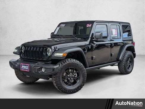 Used 2024 Jeep Wrangler Unlimited Sport AWD/4WD image 1