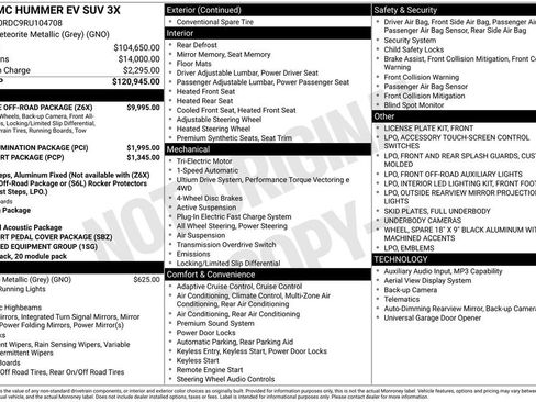 Used 2024 GMC Hummer EV 3X w/ Extreme Off-Road Package AWD/4WD image 6