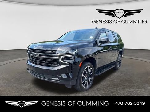 Used 2021 Chevrolet Tahoe RST w/ Rear Media and Nav Package RWD image 3