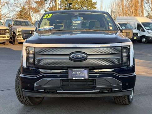 Certified 2022 Ford F150 Lightning XLT image 2