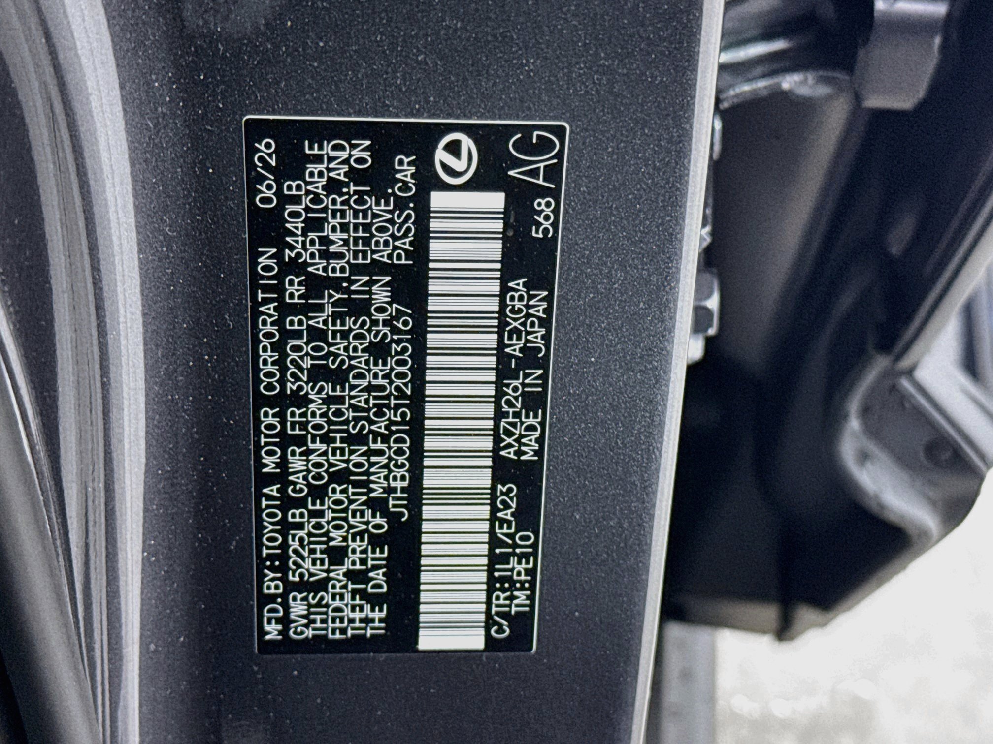 New 2026 Lexus ES 350h AWD w/ Convenience Package image 30