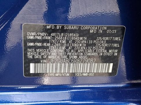 Used 2024 Subaru Crosstrek 2.0i AWD/4WD image 26