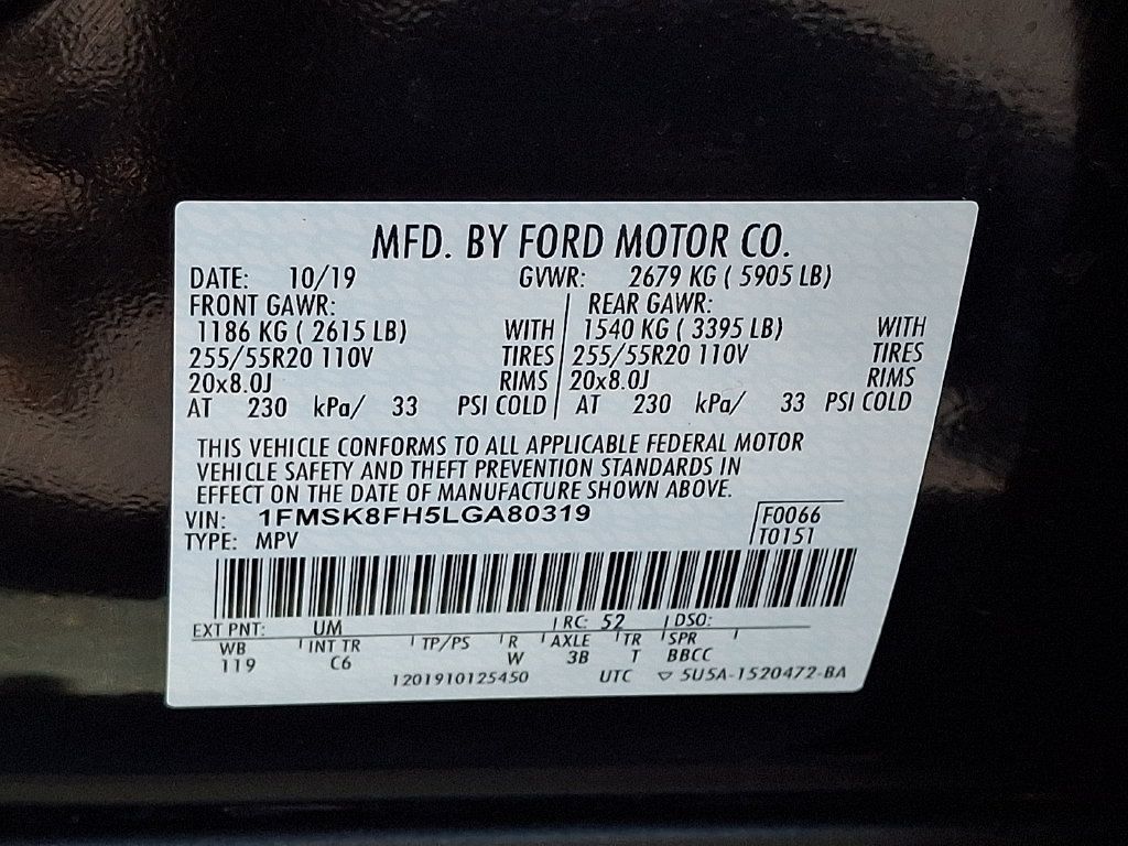 Used 2020 Ford Explorer Limited w/ Class III Trailer Tow Package AWD/4WD image 28