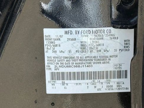 Used 2008 Lincoln MKX AWD image 30