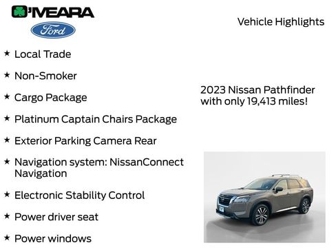 Used 2023 Nissan Pathfinder Platinum AWD/4WD image 7