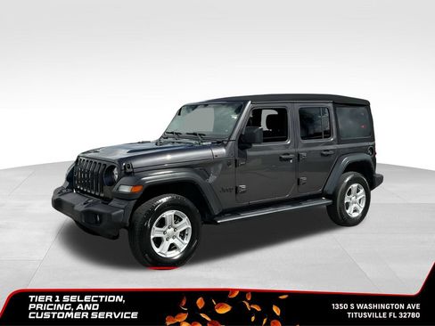 Used 2021 Jeep Wrangler Unlimited Sport AWD/4WD image 2