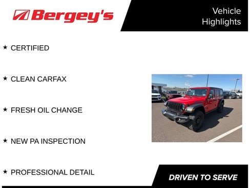 Certified 2025 Jeep Wrangler Unlimited Sport S 4xe AWD/4WD image 5