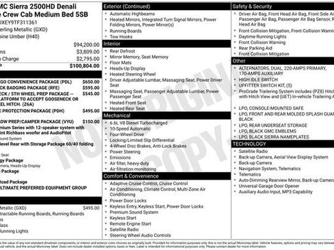 New 2026 GMC Sierra 2500 Denali Ultimate AWD/4WD image 26