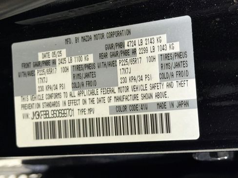 Used 2025 MAZDA CX-5 AWD 2.5 S w/ Select Package image 12