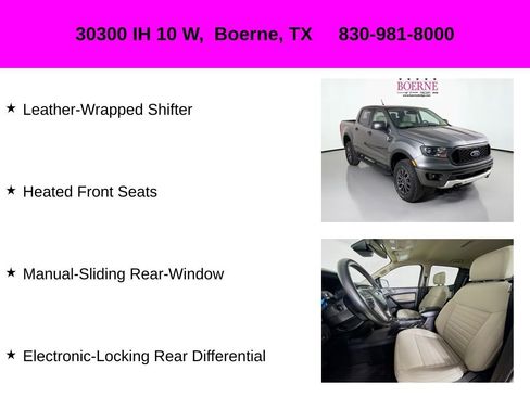 Used 2022 Ford Ranger XLT w/ Equipment Group 302A High image 36