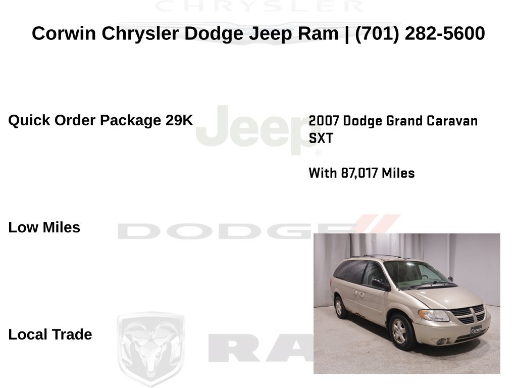Used 2007 Dodge Grand Caravan SXT FWD image 6