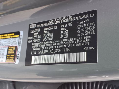 Used 2025 Hyundai Santa Fe Calligraphy AWD/4WD image 32