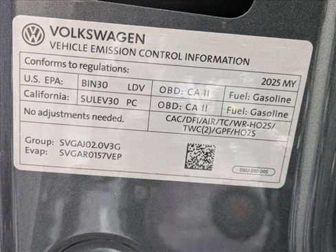 New 2025 Volkswagen Tiguan S image 16