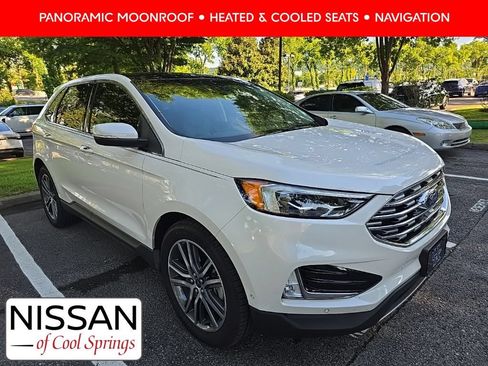 Used 2019 Ford Edge Titanium w/ Equipment Group 301A AWD/4WD image 1