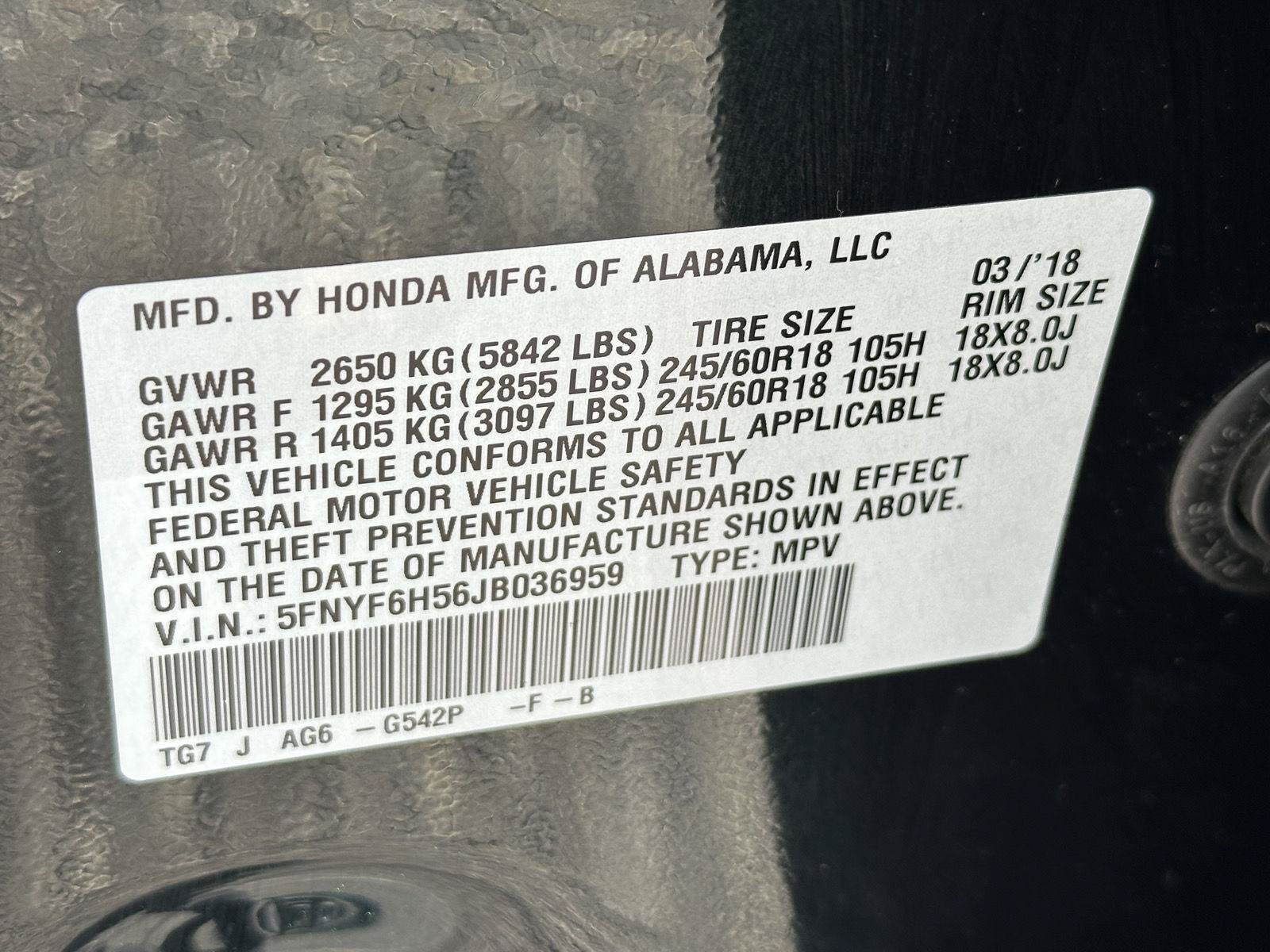 Used 2018 Honda Pilot EX-L image 45