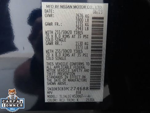 Used 2023 Nissan Pathfinder SL w/ SL Premium Package FWD image 32