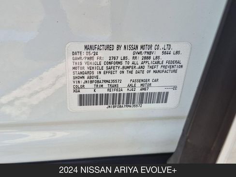 Certified 2024 Nissan Ariya FWD image 27