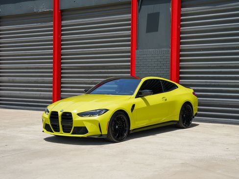 Used 2024 BMW M4 Competition w/ Parking Assistance Package RWD image 1