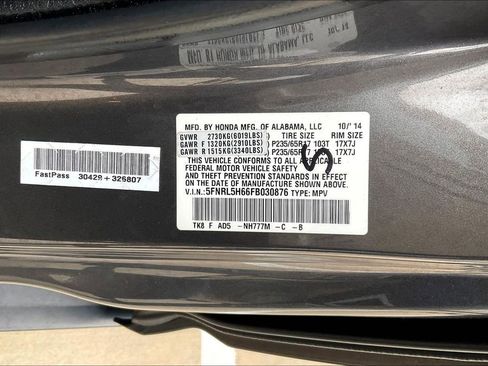 Used 2015 Honda Odyssey EX-L image 19