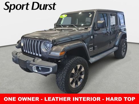 Used 2018 Jeep Wrangler Unlimited Sahara w/ LED Lighting Group image 1