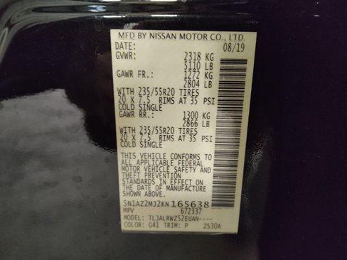 Used 2019 Nissan Murano SL image 33