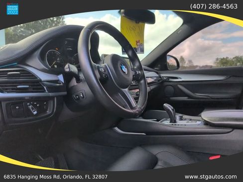 Used 2018 BMW X6 xDrive50i w/ M Sport Package AWD/4WD image 13