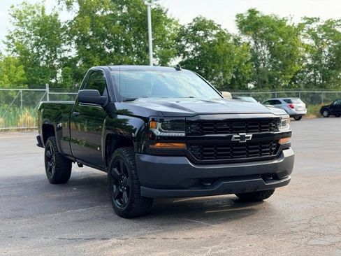 Used 2016 Chevrolet Silverado 1500 W/T w/ Black Out Edition AWD/4WD image 3