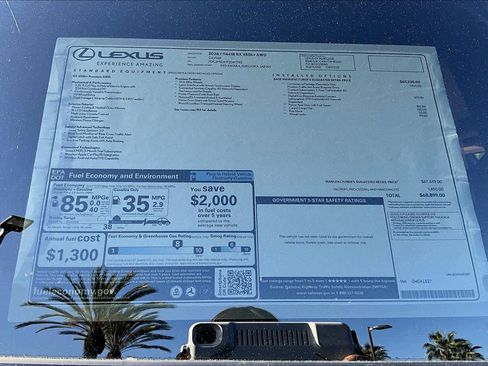 New 2026 Lexus RX 450h AWD image 22