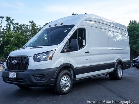 Used 2023 Ford Transit 350 148 High Roof Extended DRW RWD image 2