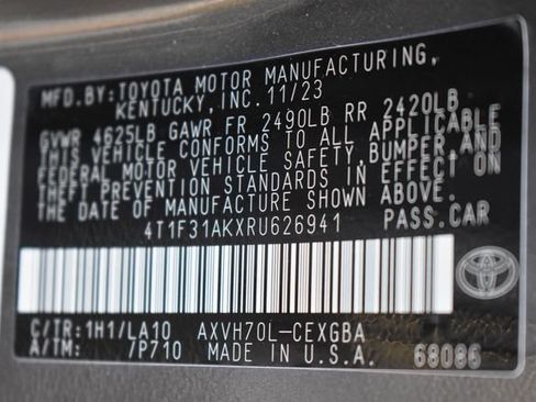 Used 2024 Toyota Camry XLE w/ Navigation Package FWD image 15