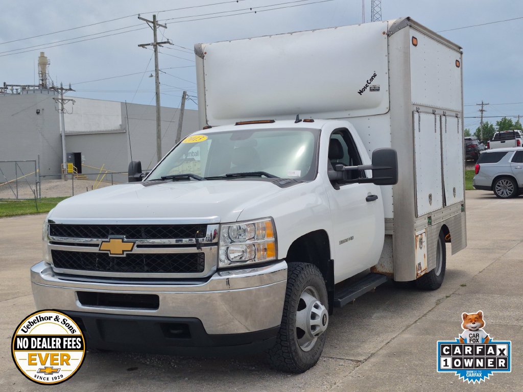 Used 2013 Chevrolet Silverado 3500 W/T w/ Snow Plow Prep Package AWD/4WD image 3