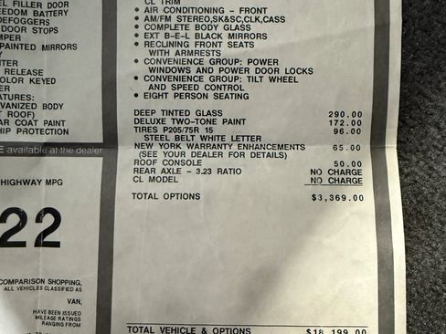 Used 1990 Chevrolet Astro LT image 7