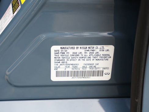 Used 2023 INFINITI Q50 Red Sport 400 w/ Carbon Fiber Package image 30