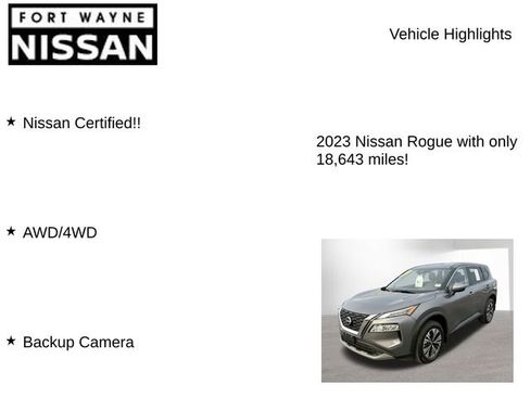 Certified 2023 Nissan Rogue SV image 7