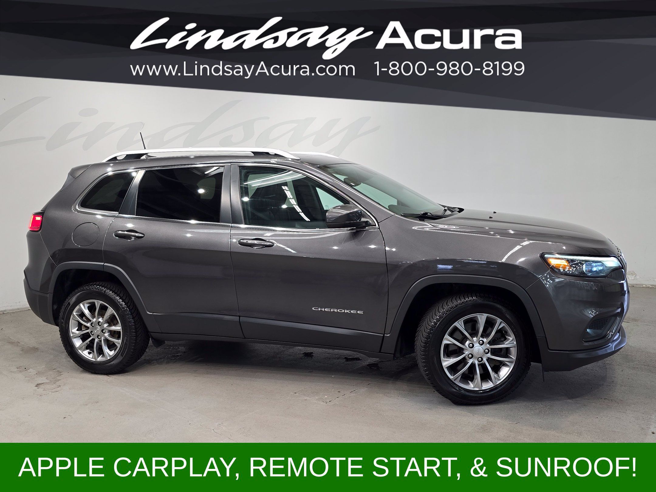 Used 2021 Jeep Cherokee Latitude Plus w/ Sun & Sound Group FWD image 3