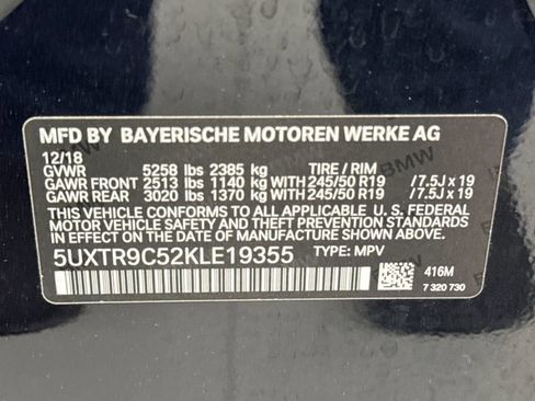 Used 2019 BMW X3 xDrive30i w/ M Sport Package 2 image 22