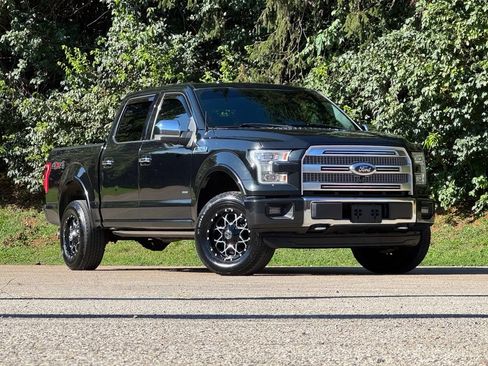 Used 2015 Ford F150 Platinum w/ Technology Package AWD/4WD image 2