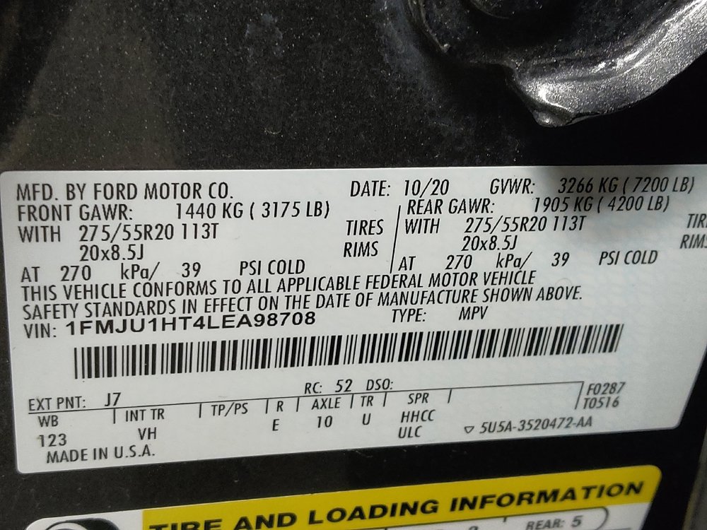 Used 2020 Ford Expedition XLT w/ Equipment Group 202A RWD image 33