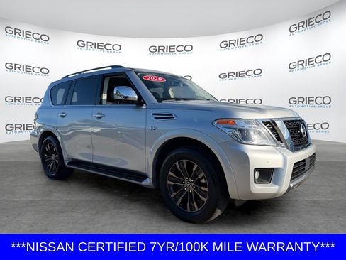 Certified 2020 Nissan Armada Platinum w/ Cargo Package RWD image 1