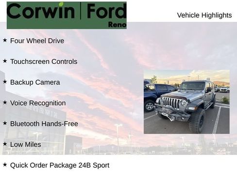 Used 2020 Jeep Wrangler Unlimited Sport AWD/4WD image 8