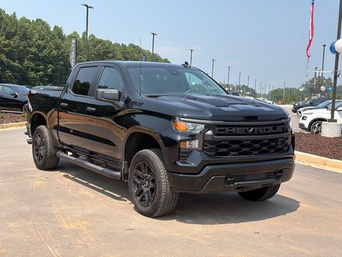 Used 2025 Chevrolet Silverado 1500 Custom Trail Boss w/ Turbomax Blackout Package AWD/4WD image 23