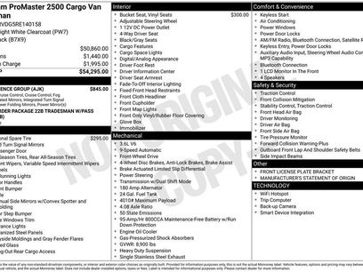 Used 2024 RAM ProMaster 2500 w/ Convenience Group
