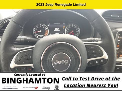 Used 2023 Jeep Renegade Limited w/ Sun/Sound Group AWD/4WD image 17