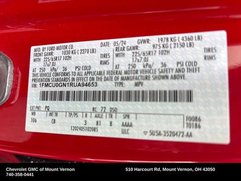 Used 2024 Ford Escape Active FWD image 47