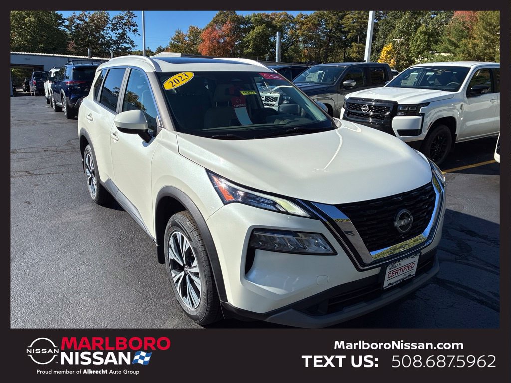 Certified 2023 Nissan Rogue SV w/ SV Premium B Package AWD/4WD image 1